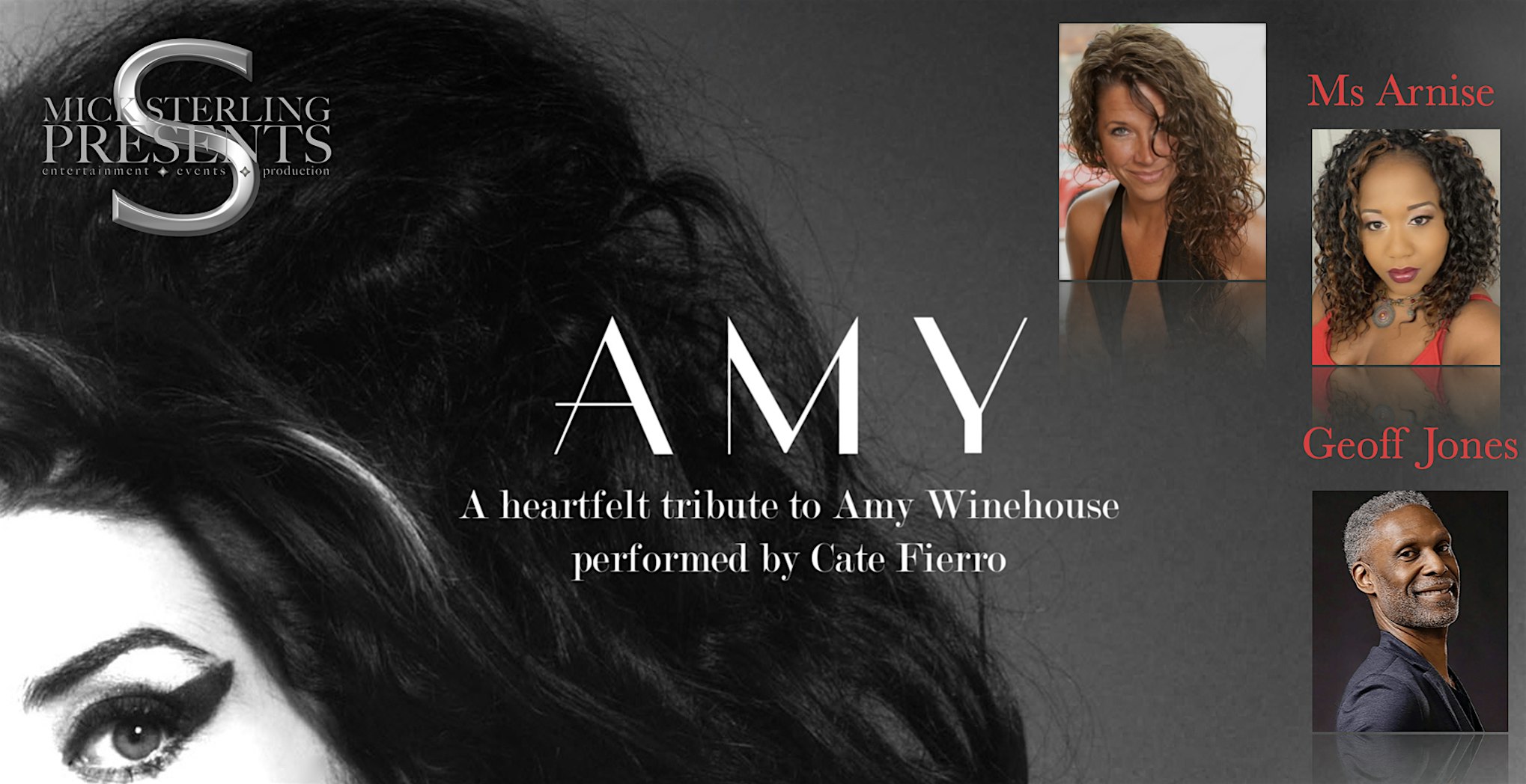 AMY ~ A Heartfelt Tribute to Amy Winehouse featuring Cate Fierro at Crooners