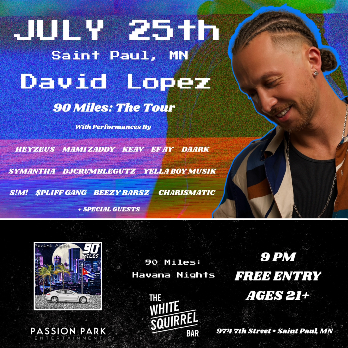 David Lopez 90 Miles: The Tour at White Squirrel